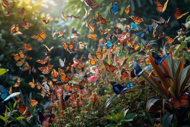 بلیط باغ پروانه دبی (Butterfly Garden) – تماشای هزاران پروانه با ۵۰ درهم